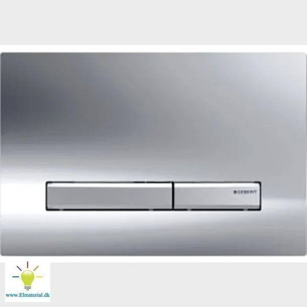 Betj.Plade Sigma50 Zink/Messing Forkr