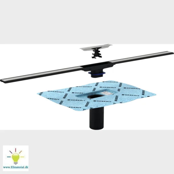 Cleanline 50 Lodret Afgang-Uden Vandls