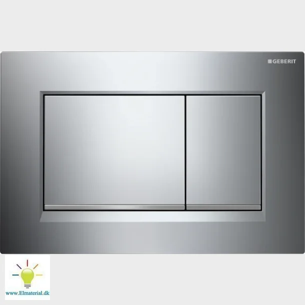 Sigma30 Blankforkromet Betjeningsplade