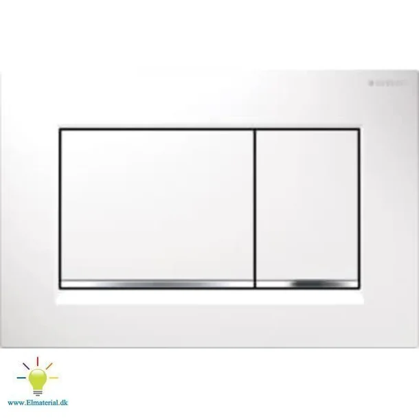Sigma30 Hvid Betjeningsplade