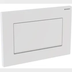 Sigma30 Betjeningsplade Hvid Krom