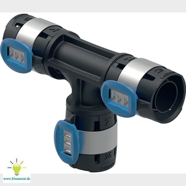 Geberit Flowfit T-Stykke Lige Ppsu 20Mm