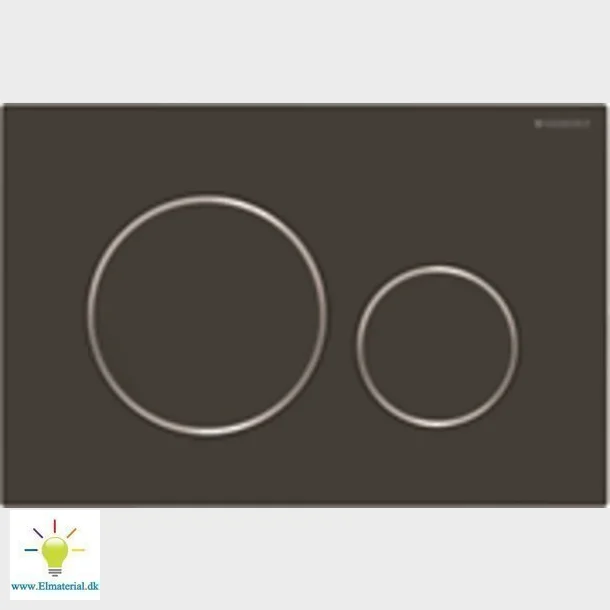 Kontrollpanel Sigma20, Plast, Mattsvart