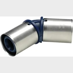 50Mm Plastpresvinkel 45  Alupex