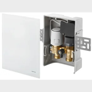 Oventrop Unibox T-Rtl R-Tronic Hvid Glas