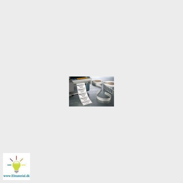 Panel Label 35X18Mm, Slv