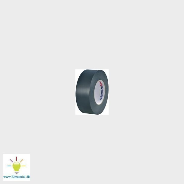 Tape Pvc Vinyl Sort 0,25X19Mm 33M