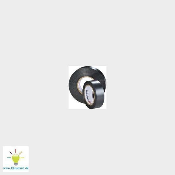 Tape Pvc Vinyl Sort 0,21X38Mm 20M