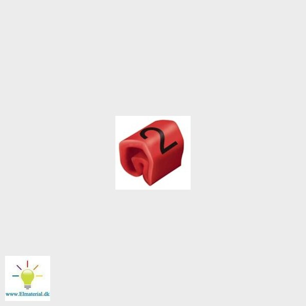 Ledningsmrke 2 Rd Cli C 02-3