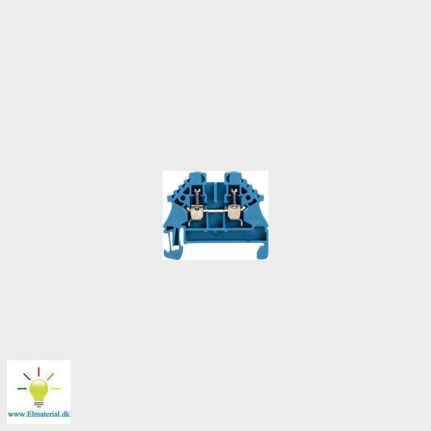 Klemme  Wdu 2.5 N/Zqw Bl&#140; 10408