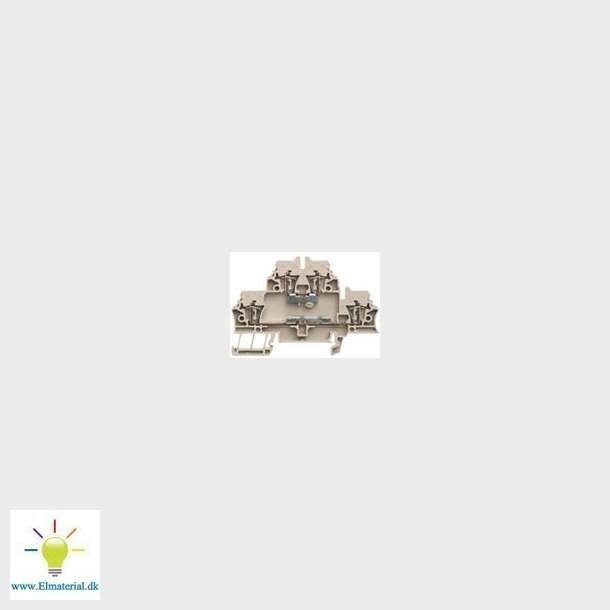 Gennnemgangsklem. Zdk 2.5 Em