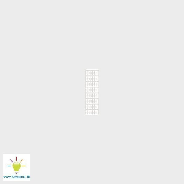 Ledningsm&frac34;rke Sfc 1/21 Hvid 2,5