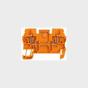 Gennemgangskl. 1,5Mm2, Or. Fjederterm.