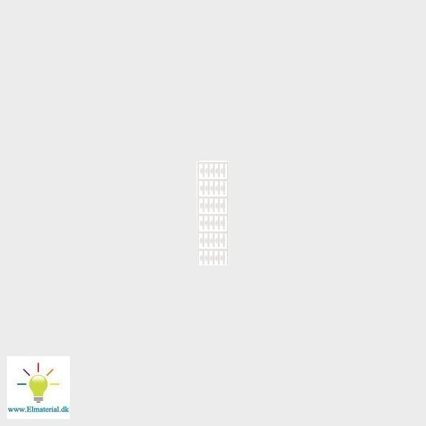 Ledningsm&frac34;rke Sfc 1/30 Hvid 2,5