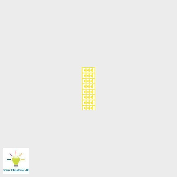 Ledningsm&frac34;rke Gul Sfc 2/21 Mc