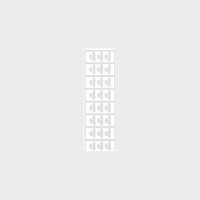 Ledningsm&frac34;rke Sfc 2/21 Hvid 4,0