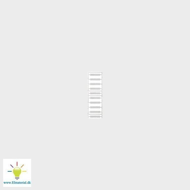 Klemmem&frac34;rke Hvid Mf9/5 Mc