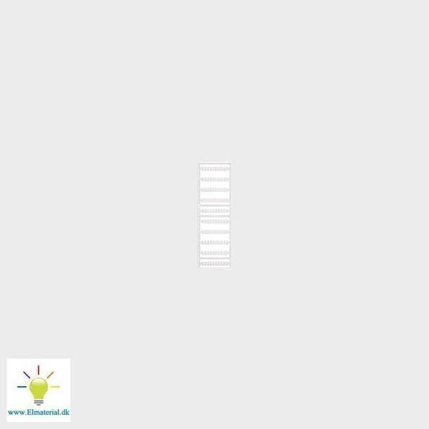 Klemmem&frac34;rke Hvid Mf9/6 Mc