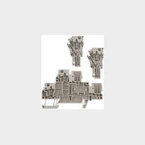 Dobbeltklemme Beige M.Stik Fjed