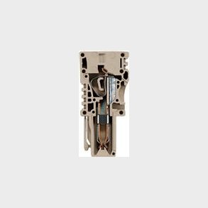 Stikklemme Gr&iquest;n 1Fjeder Enkelt