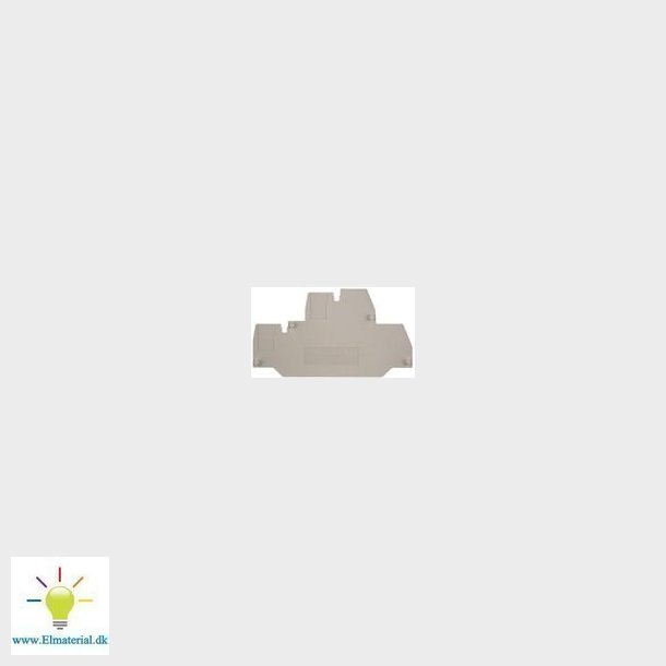 Endeplade Beige Zap/Tw Zdt2.5/2