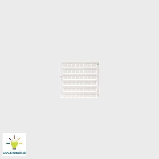 Klemmem&frac34;rke Hvid Dek 5/8 Mc