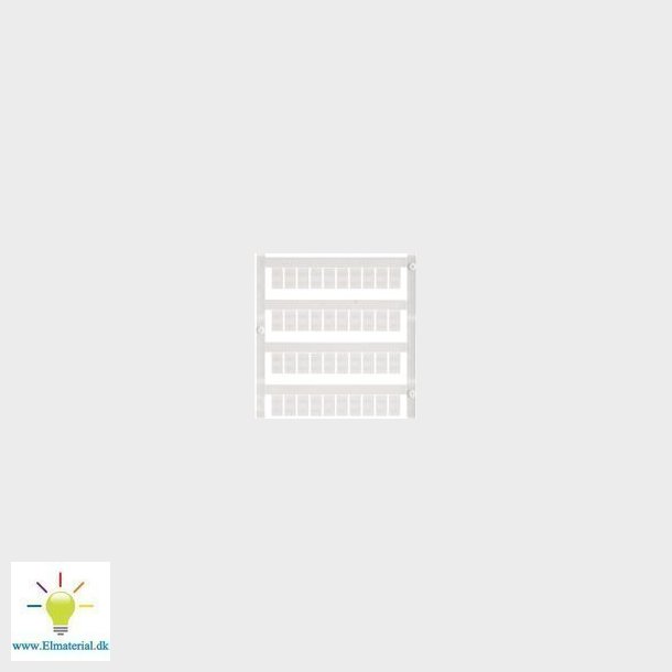 Klemmem&frac34;rke Hvid Mff10/6 Mc