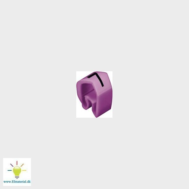 Ledningsmrk 7 Violet Cli C 2-4