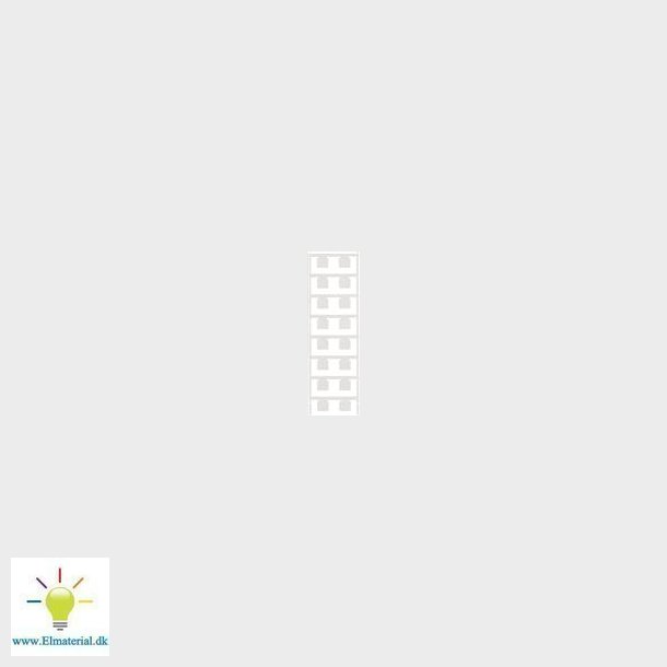 Komponentm&frac34;rk. Hvid Cc 15/17 Mc