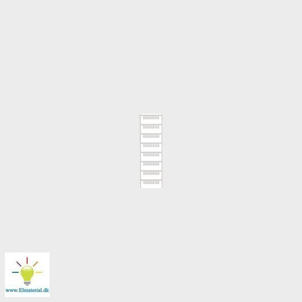 Klemmem&frac34;rke Hvid Mf-Si8/5 Mc