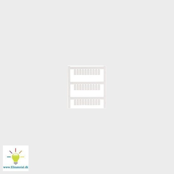 Klemmemrke Hvid Mf-Si10/5 Mc