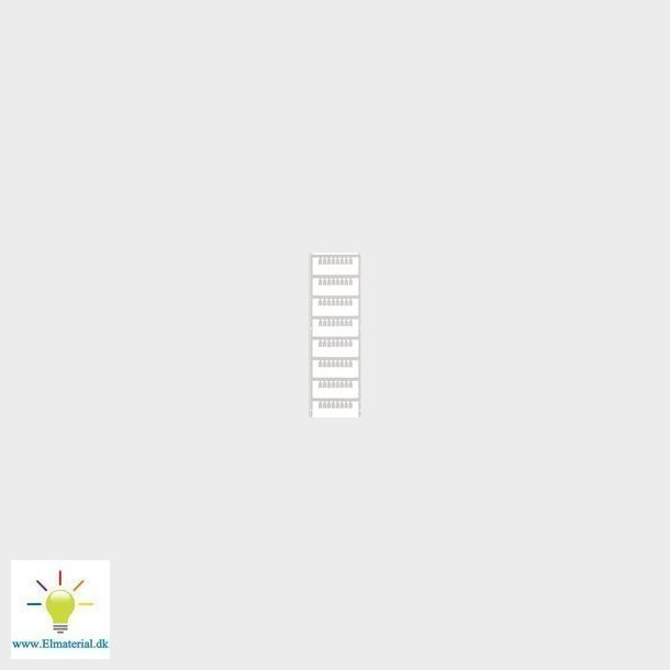 Klemmem&frac34;rke Hvid Mf-Si8/6 Mc