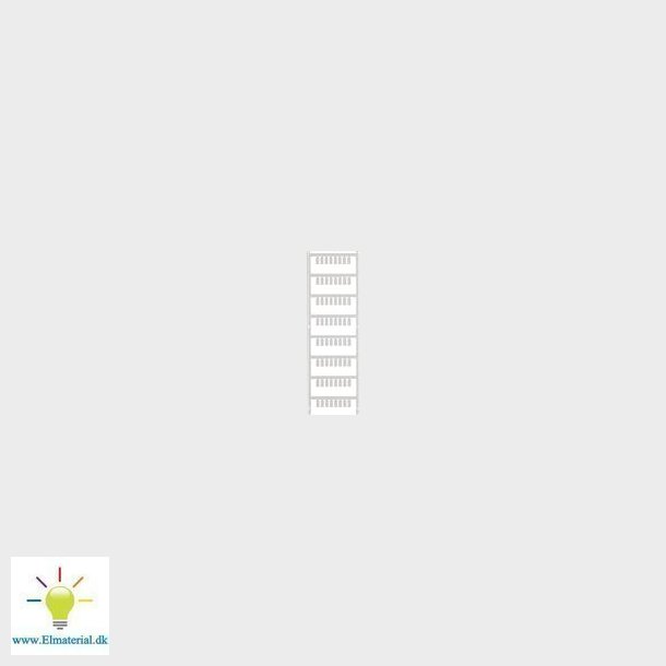 Klemmem&frac34;rke Hvid Mf-Si10/5-6,5