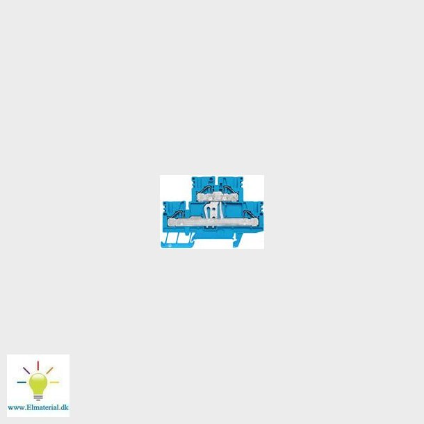 Jordklemme Pdk 2,5/4V Bl