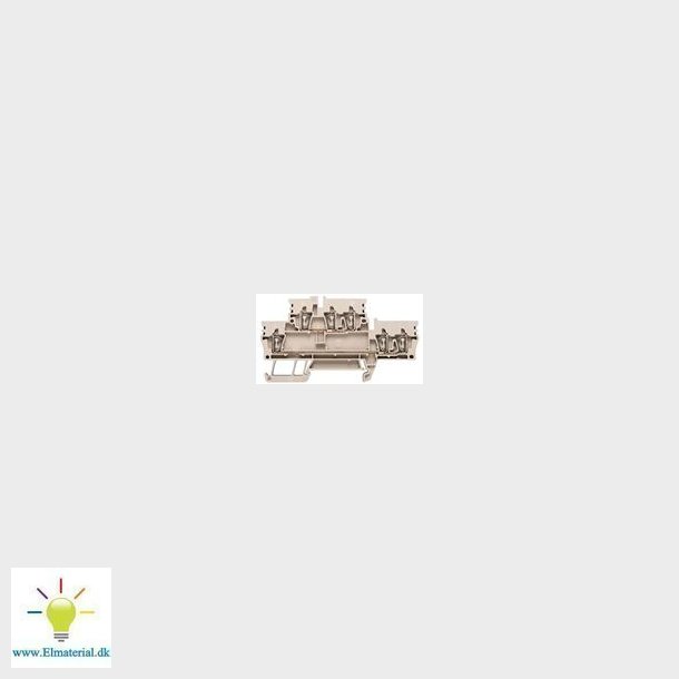 Gennnemgangsklem. Zdld 2.5/3An