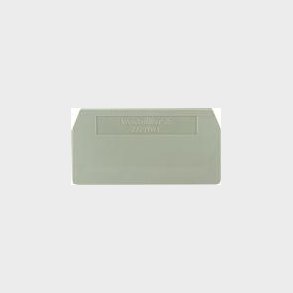 Endeplade Beige Wemid Til Ptr 2,5/4 Klem