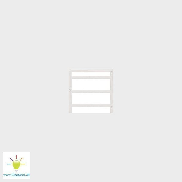 Klemmem&frac34;rke Pa Hvid 5X10Mm