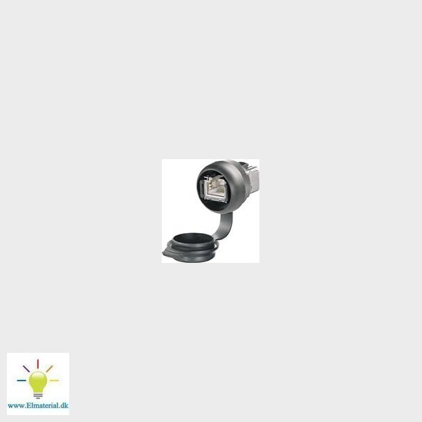 Indbygningsstik Cat.6A M.Rj45/R