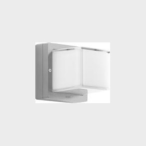 Bega 22444A Vägg 60W E27 Silver