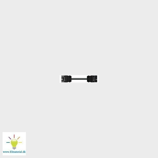 Mellemkabel 5G1,5 Sort 2M Pvc