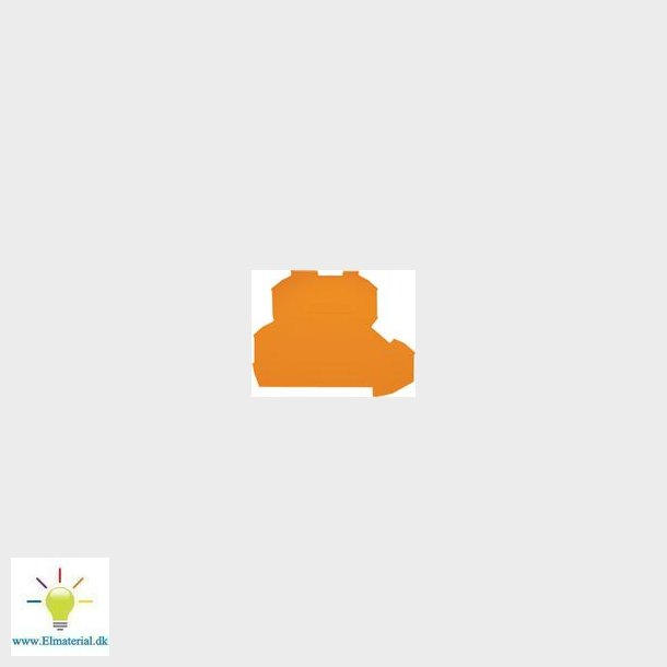 2-Etage Ende-/Mellemplade Orang