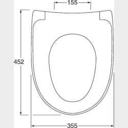 Nautic Hvid Sde Med Fast Beslag