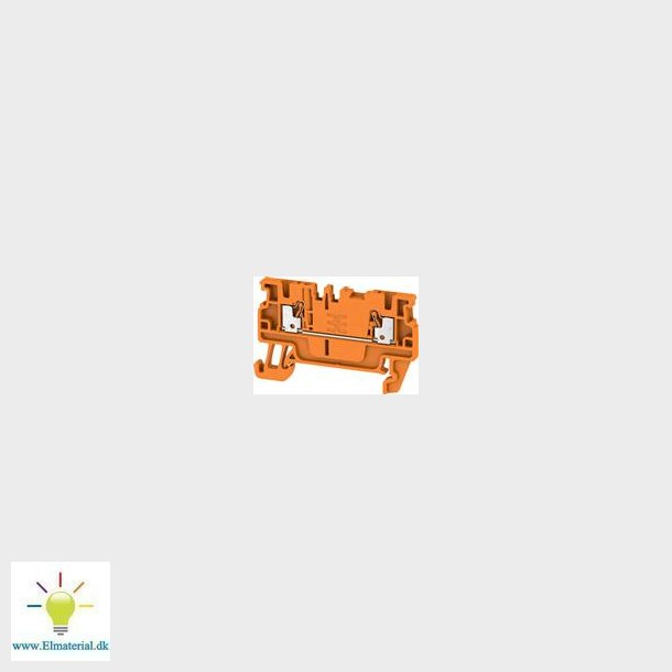 Gennemgangsklemme A2C 1.5 Or Orange