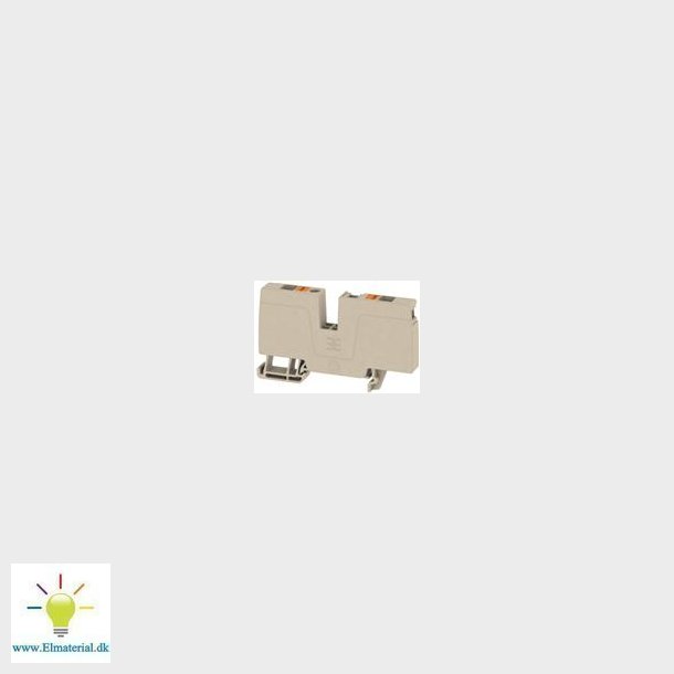 Forsyningsklemme Alo 6 Beige