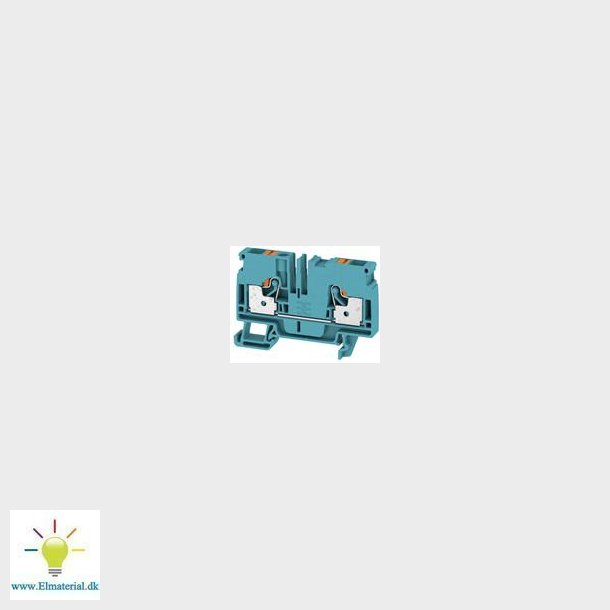 Gennemgangsklemme A2C 6 Bl Bl