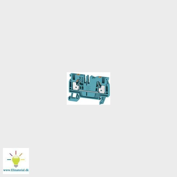 Gennemgangsklemme A2C 4 Bl Bl