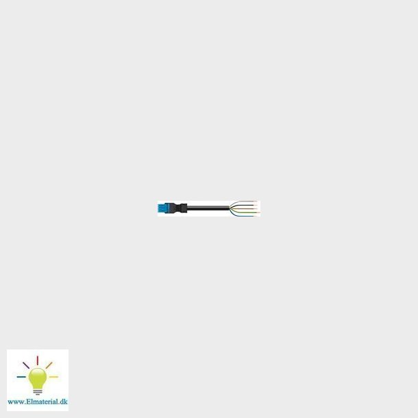 Tilslutningskabel  3 M 5G1,5 Hun-Fri