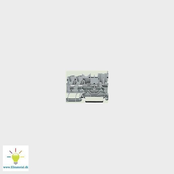 2-Leder / 1-Pin Klemme - Orange