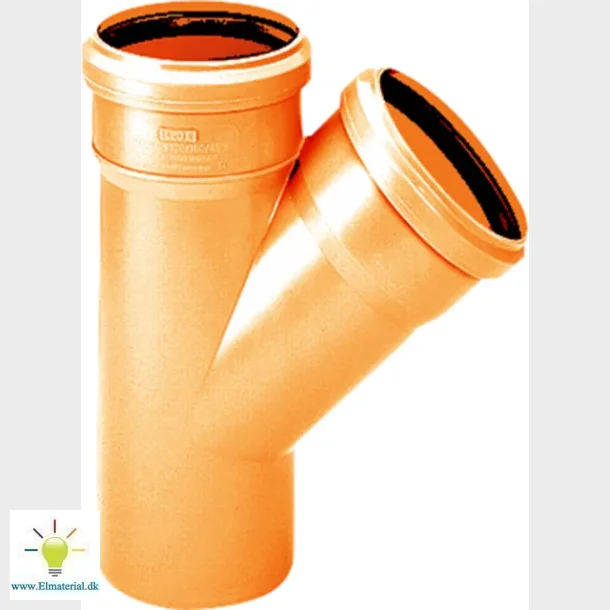 Pvc Kloakgrenrr 160/110Mm 45 Grader