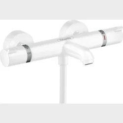 Ecostat Kar/Brus Termostatarmat Mat Hvid